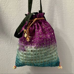 Boho Embroidered Mirror Banjara Bag